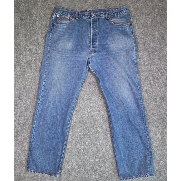 Levi's Other - Levi's 501xx Jeans Mens actual 38x29 Blue Straight Leg Vintage Made in USA Denim